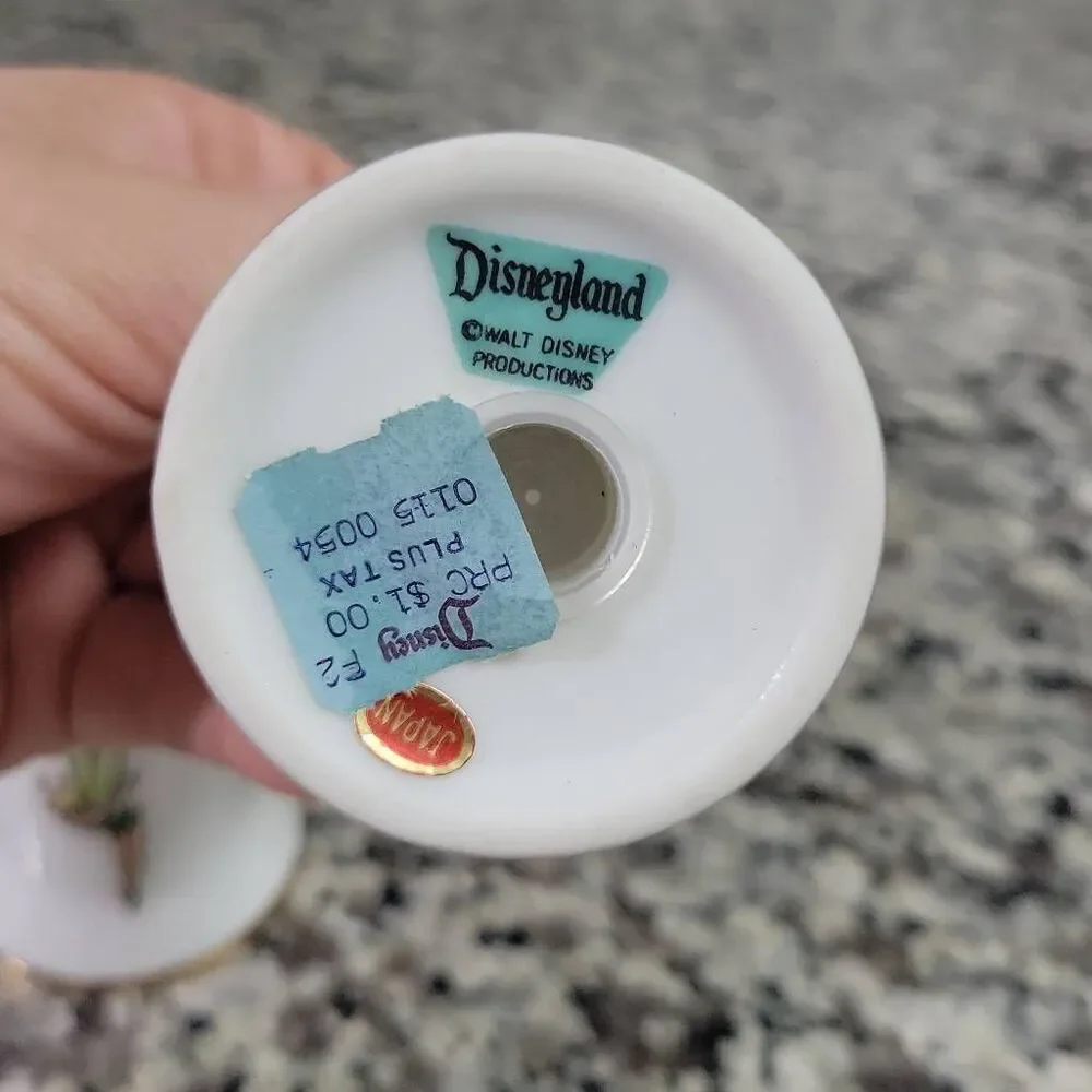 Vintage 1960s Disneyland salt and‎ pepper shakers